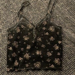 Floral tank top